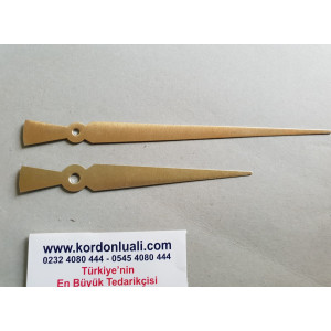 Akrep 13 cm Yelkovan 18 cm Metal Gold 100 Adet