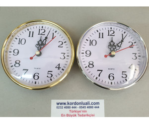 Geçme Saat 11 cm Gold Veya Gümüş Tam Rakamlı