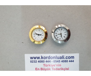 Geçme Saat 2,7 cm Gold Veya Gümüş Roma Rakamlı