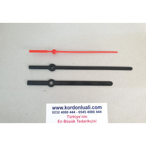 Plastik Akrep 12 cm Yelkovan 15 cm Siyah 100 Ad