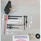 Saat Makinesi Askısız Akar Şaft 32 mm Plastik Akrep Yelkovan