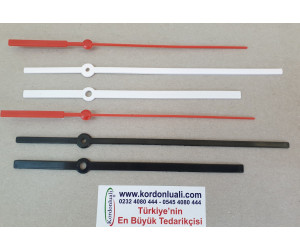 Plastik Akrep 16,5 cm Yelkovan 20 cm Beyaz