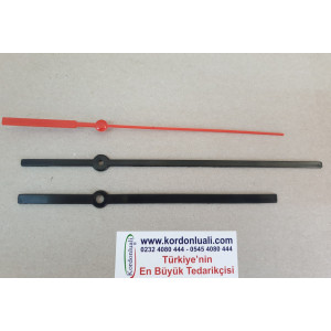 Plastik Akrep 16,5 cm Yelkovan 20 cm Siyah 100 Ad