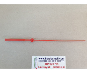 Saat Saniyesi Plastik 18,5 cm Kırmızı