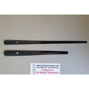Akrep 16,5 cm Yelkovan 21,5 cm Metal Siyah 100 Adet