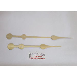 Akrep 23,5 cm Yelkovan 31 cm Metal Gold 100 Adet
