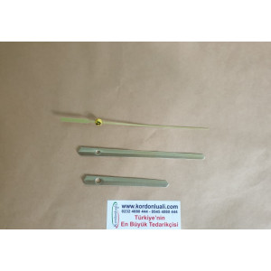 Akrep 9 cm Yelkovan 13 cm Metal Gold 100 Adet
