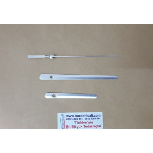 Akrep 9 cm Yelkovan 13 cm Metal Gümüş 100 Adet