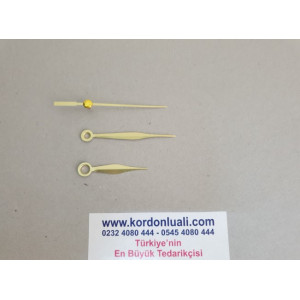 Metal Akrep 4,5 cm Yelkovan 6,3 cm Gold 100 Adet