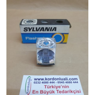 Sylvania Flashcube Fotoğraf Makinesi Küp Flaş Ampülü 3 Ad