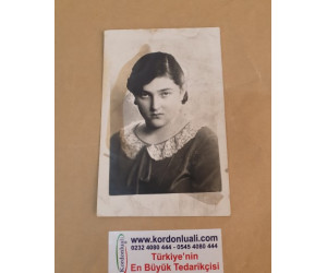1930 Türkiye Güzeli Mübeccel Namık Kartpostal