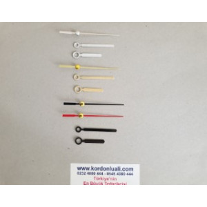 Metal Akrep 3,5 cm Yelkovan 5 cm Siyah Gümüş Veya Gold