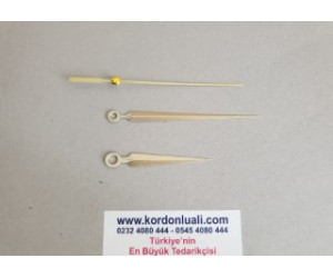 Akrep 6,5 cm Yelkovan 10 cm Metal Gold 100 Adet