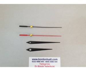 Akrep 9 cm Yelkovan 11,5 cm Metal Siyah 100 Adet