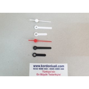 Plastik Akrep 3 cm Yelkovan 4 cm Siyah Veya Beyaz