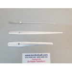 Akrep 14 cm Yelkovan 17,5 cm Metal Gümüş 100 Ad Akrep 14 cm Yelkovan 17,5 cm Metal Gümüş 100 Ad