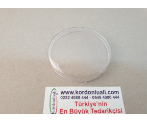 Geçme Saat Camı 7 cm Bombeli Mika