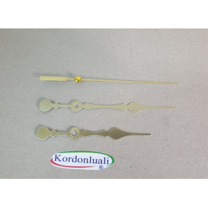 Akrep 10,5 cm Yelkovan 13 cm Metal Gold 100 Adet