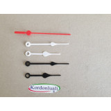 Plastik Akrep 6,4 cm Yelkovan 8 cm Oklu Siyah Veya Beyaz