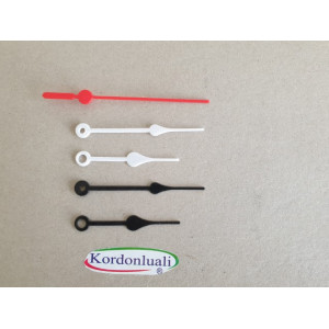 Plastik Akrep 6,4 cm Yelkovan 8 cm Oklu Siyah Veya Beyaz
