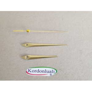 Akrep 7 cm Yelkovan 9,5 cm Metal Gold 100 Adet