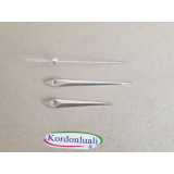 Akrep 7 cm Yelkovan 9,5 cm Metal Gümüş 100 Adet