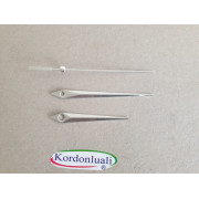 Akrep 9 cm Yelkovan 11,5 cm Metal Gümüş 100 Adet
