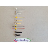 Metal Akrep 2 cm Yelkovan 2,5 cm Siyah Gümüş Veya Gold