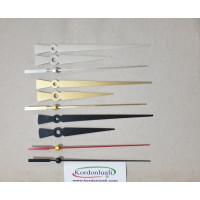 Akrep 10 cm Yelkovan 15 cm Metal Siyah Gümüş Veya Gold