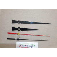 Akrep 10 cm Yelkovan 15 cm Metal Siyah 100 Adet