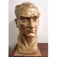 Atatürk Büstü Döküm Demir Atatürk Büstü Döküm Demir