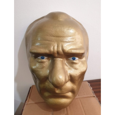 Atatürk Maskı Alüminyum Döküm Atatürk Maskı Alüminyum Döküm