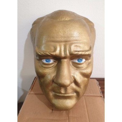 Atatürk Maskı Alüminyum Döküm Atatürk Maskı Alüminyum Döküm