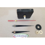 24h Saat Mekanizması Askısız Akar Şaft 15,5 mm Metal Akrep Yelkovan