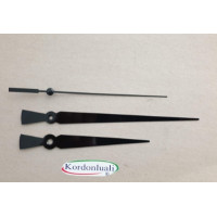 Akrep 13 cm Yelkovan 18 cm Metal Siyah 100 Adet Akrep 13 cm Yelkovan 18 cm Metal Siyah 100 Adet