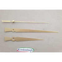 Akrep 13 cm Yelkovan 18 cm Metal Gold 100 Adet