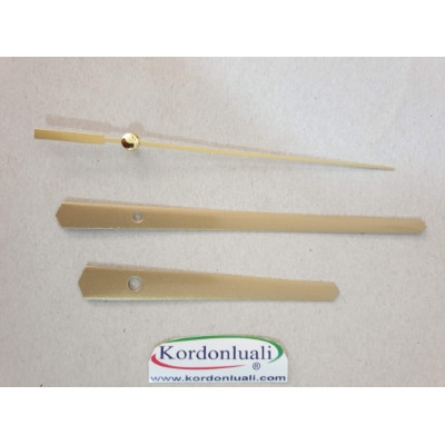 Akrep 11 cm Yelkovan 16 cm Metal Gold 100 Adet Akrep 11 cm Yelkovan 16 cm Metal Gold 100 Adet