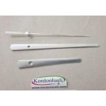 Akrep 11 cm Yelkovan 16 cm Metal Gümüş 100 Adet