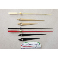 Akrep 6,5 cm Yelkovan 8,9 cm Metal Siyah Veya Gold Akrep 6,5 cm Yelkovan 8,9 cm Metal Siyah Veya Gold