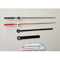 Akrep 6 cm Yelkovan 9,8 cm Metal Siyah 100 Adet Akrep 6 cm Yelkovan 9,8 cm Metal Siyah 100 Adet