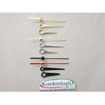 Akrep 3 cm Yelkovan 4 cm Metal Siyah Gümüş Veya Gold Akrep 3 cm Yelkovan 4 cm Metal Siyah Gümüş Veya Gold