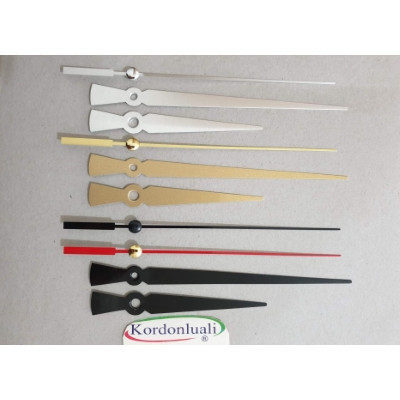 Akrep 10 cm Yelkovan 15 cm Metal Siyah Gümüş Veya Gold Akrep 10 cm Yelkovan 15 cm Metal Siyah Gümüş Veya Gold
